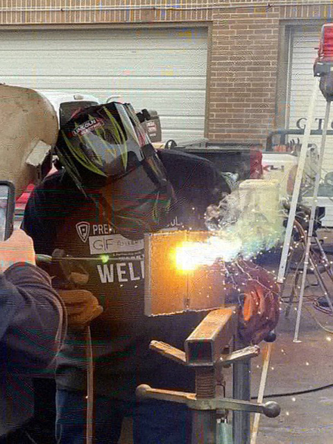 welding competition, level 1 welding category