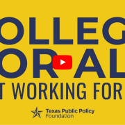 Mike Feinberg talks about trade school success with Texas Public Policy Foundation